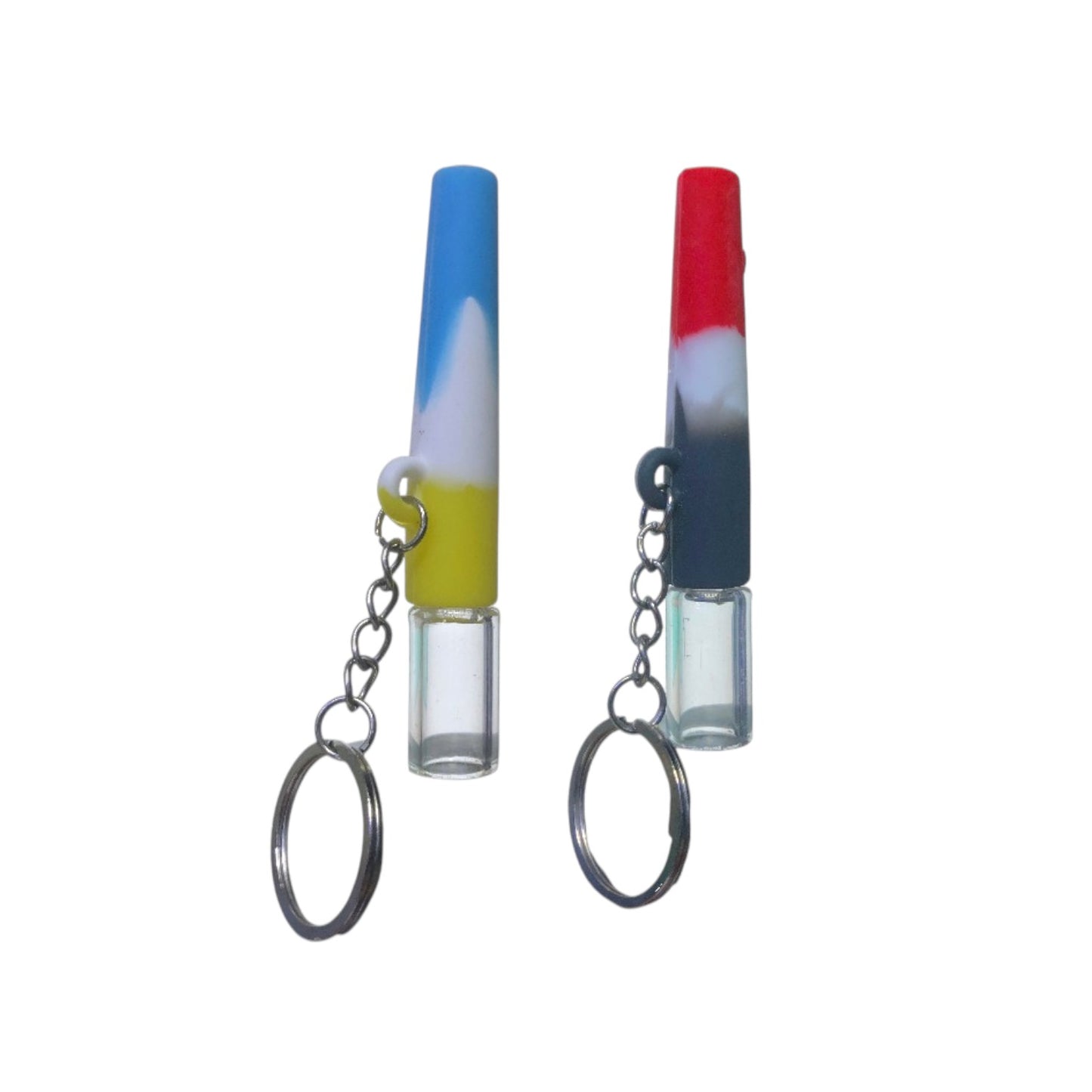 PIPA VIDRIO SILICONA LLAVERO