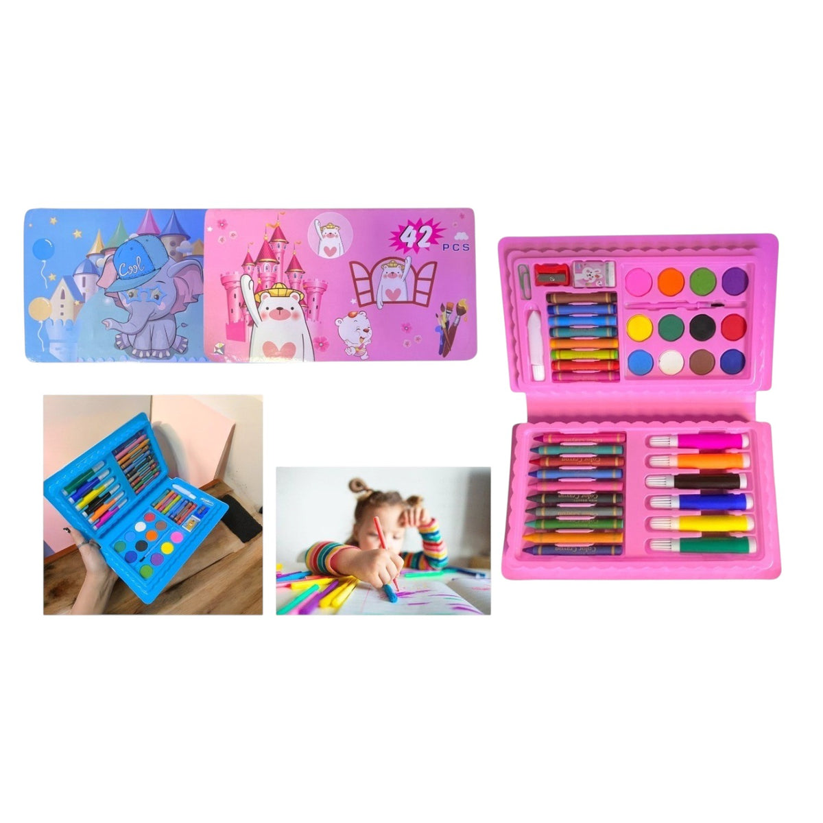 SET DE ARTE MARCADORES (42)PZ