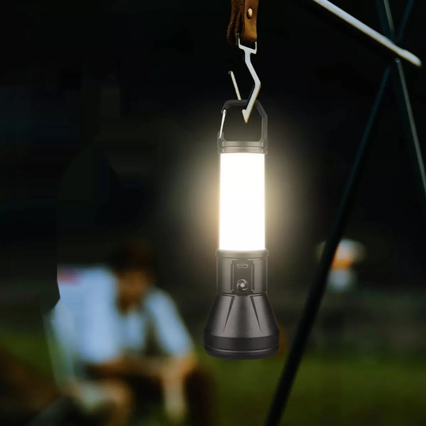 LINTERNA LAMPARA LED 1W/4 MODOS DE LUZ