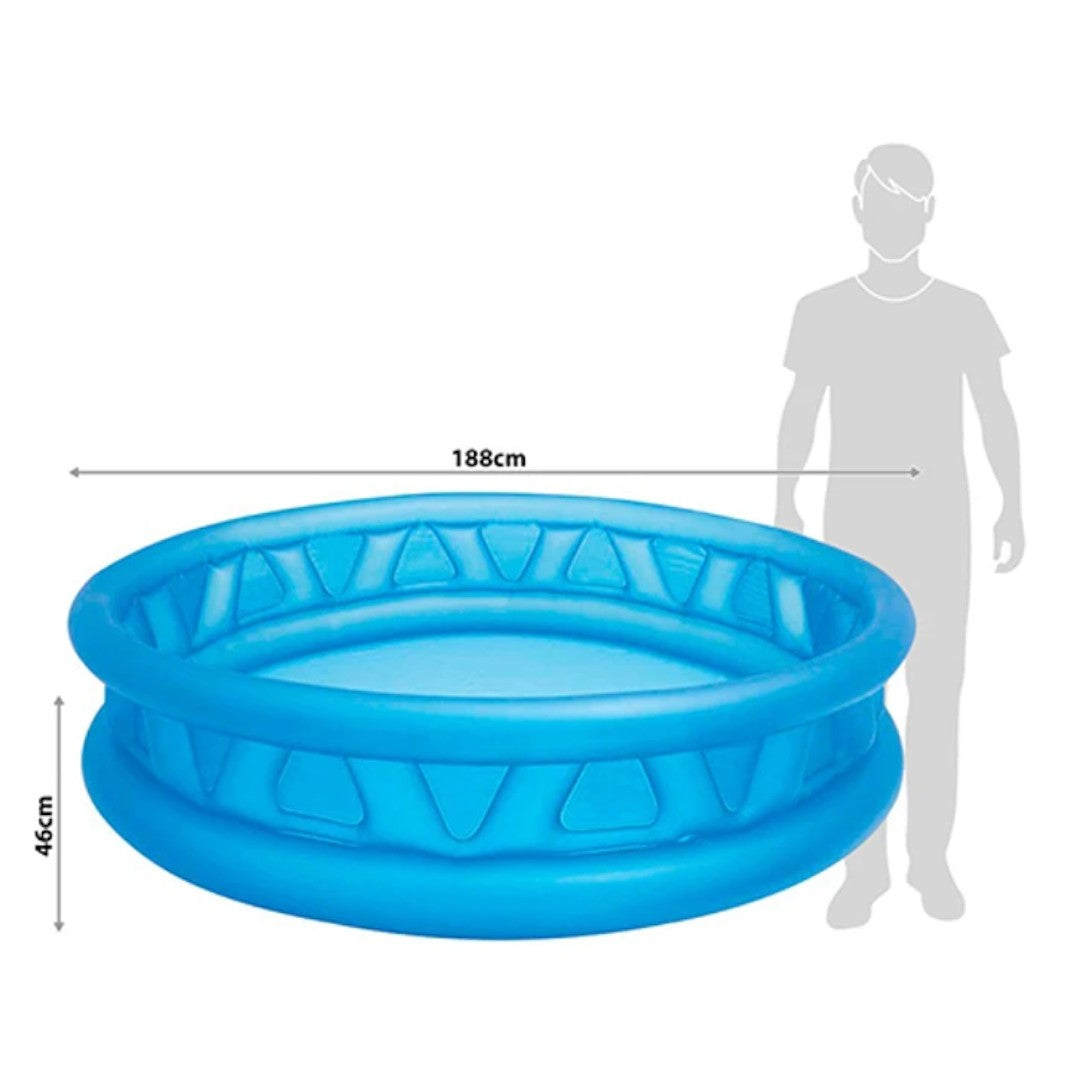 INTEX PISCINA REDONDA AZUL