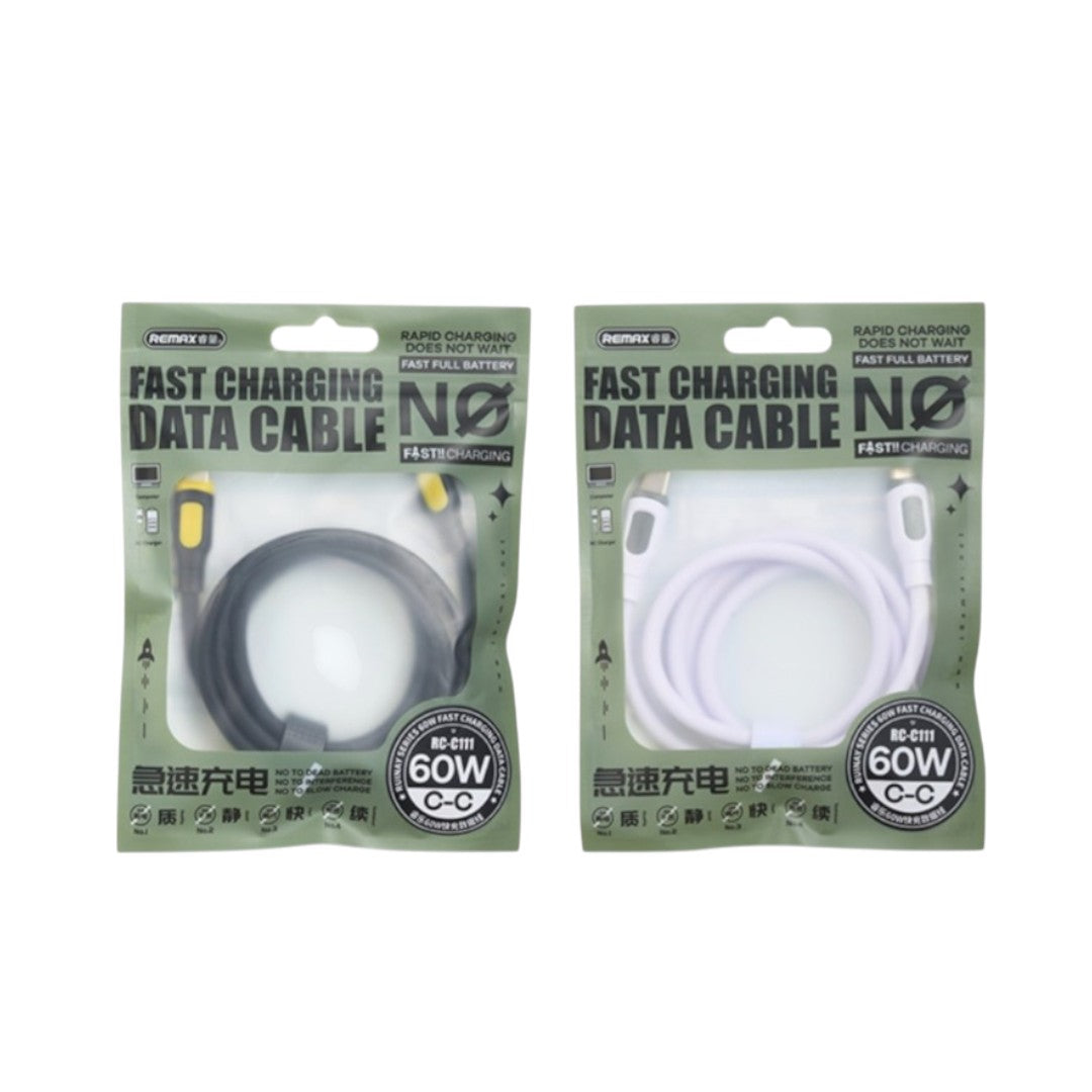 REMAX CABLE CARGA SILICONA 60W