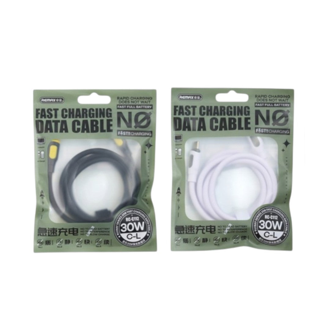 REMAX CABLE CARGA SILICONA 30W