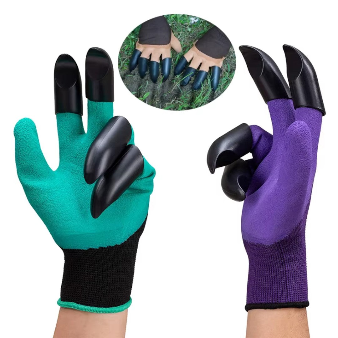 GUANTES DE JARDINERA CON GARRAS