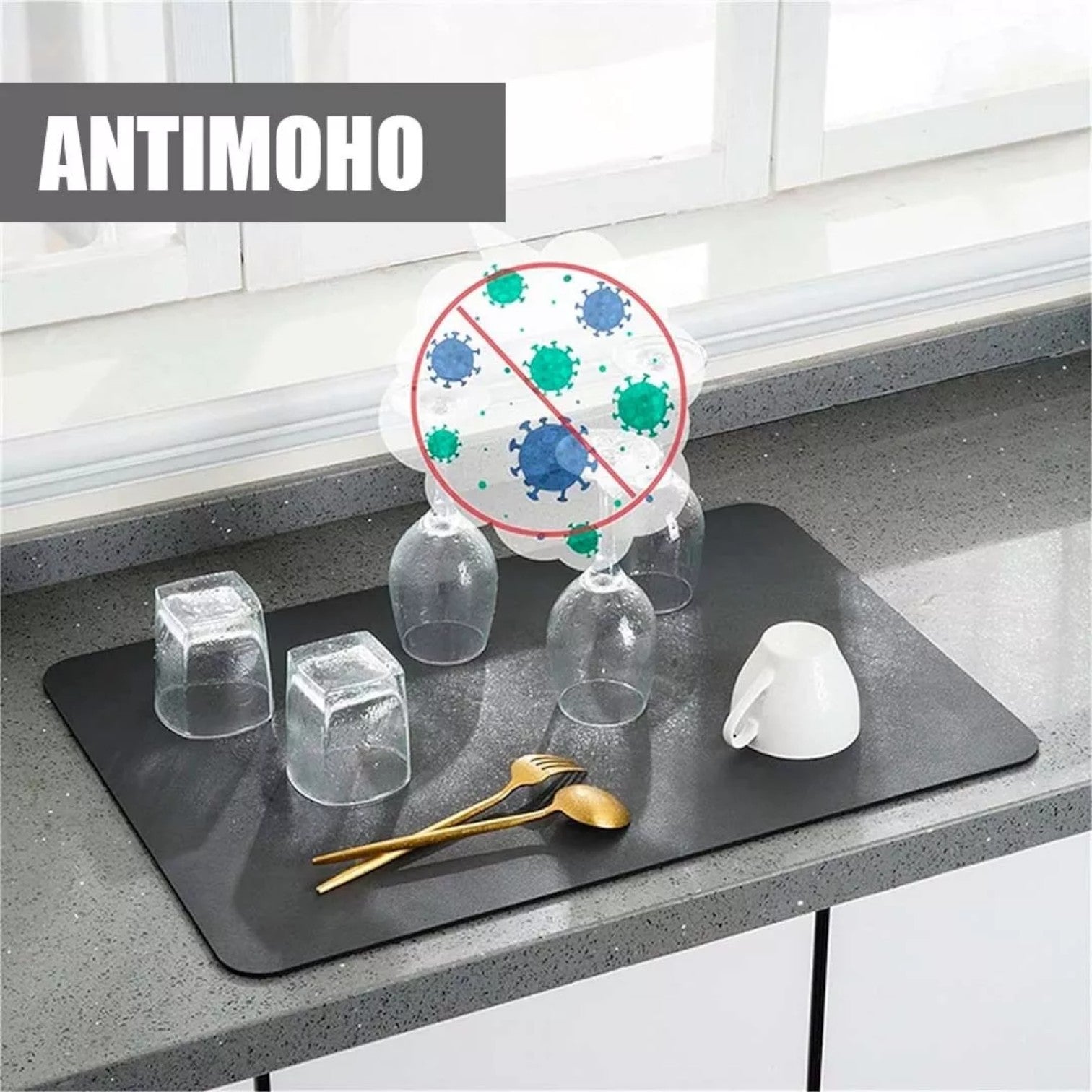 TAPETE ESCURRIDOR PARA COCINA