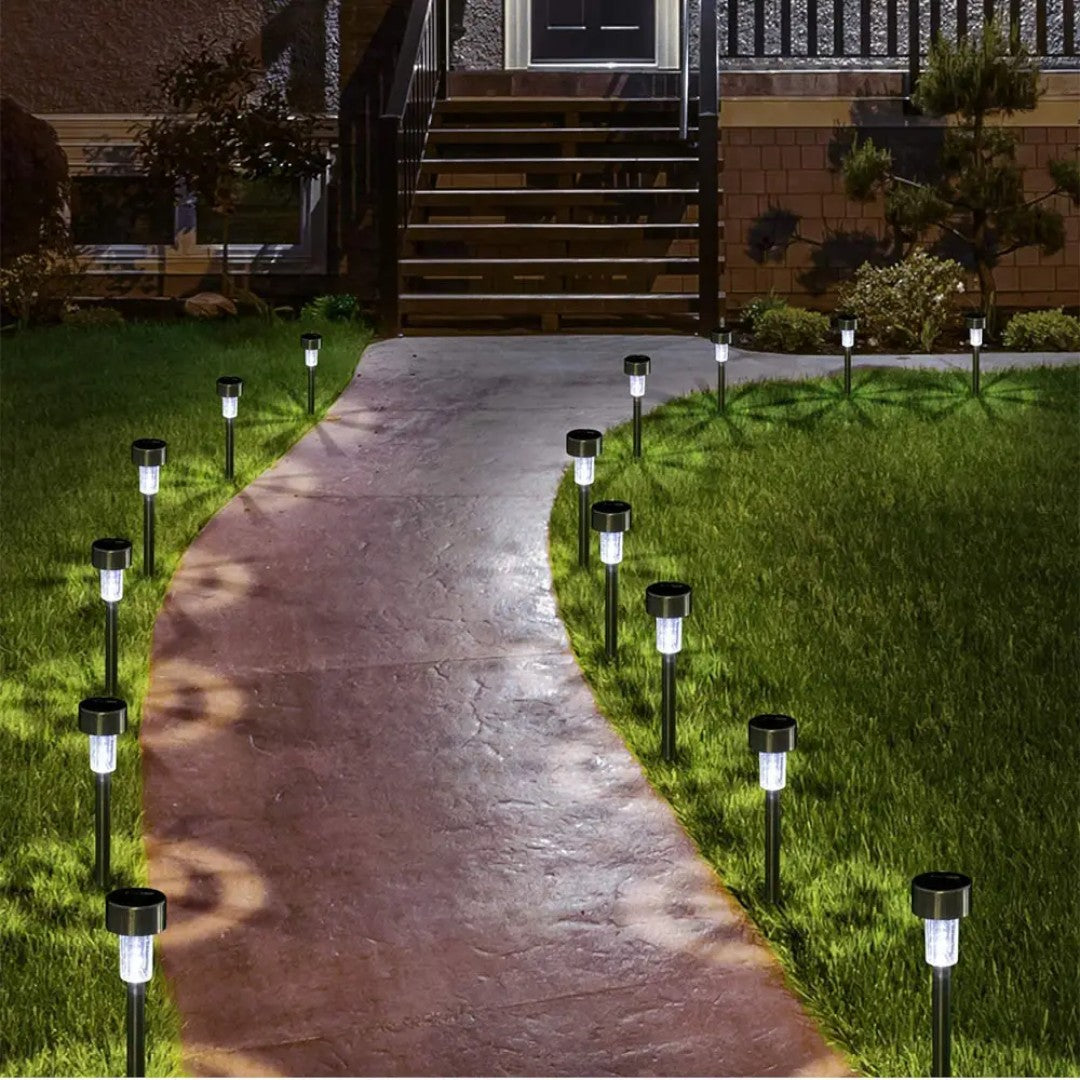 X10 LÁMPARAS SOLARES PARA JARDÍN