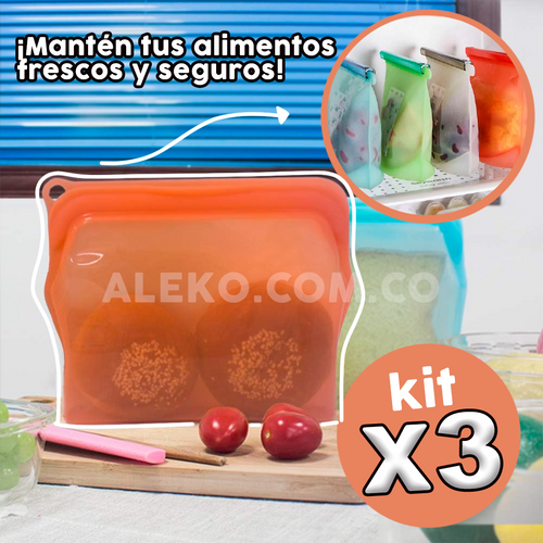 KIT BOLSA ORGANIZADORA ALIMENTOS