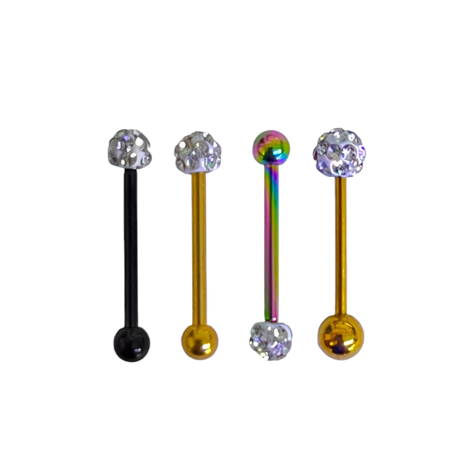 PIERCING PEZONERO BOLA FUEGO