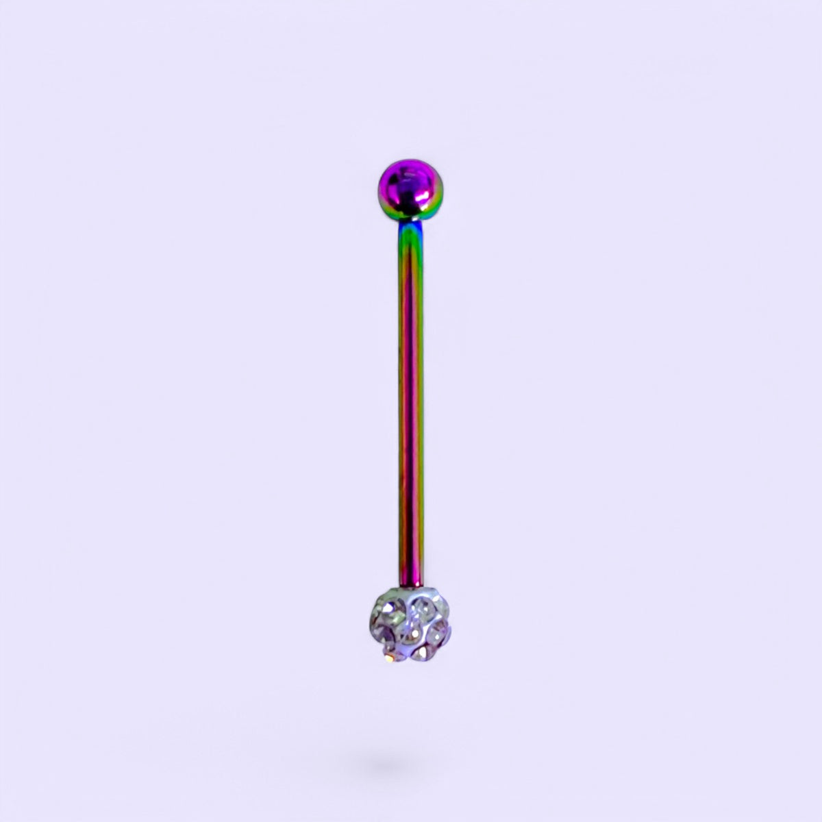 PIERCING PEZONERO BOLA FUEGO