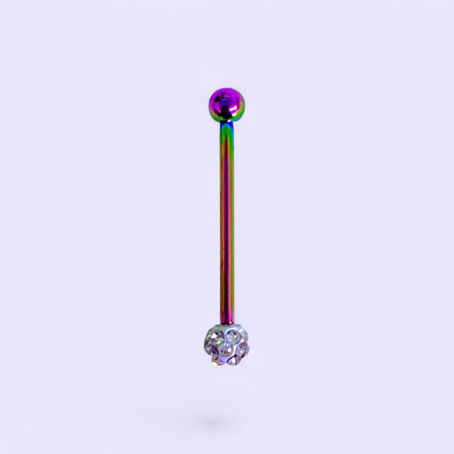 PIERCING PEZONERO BOLA FUEGO