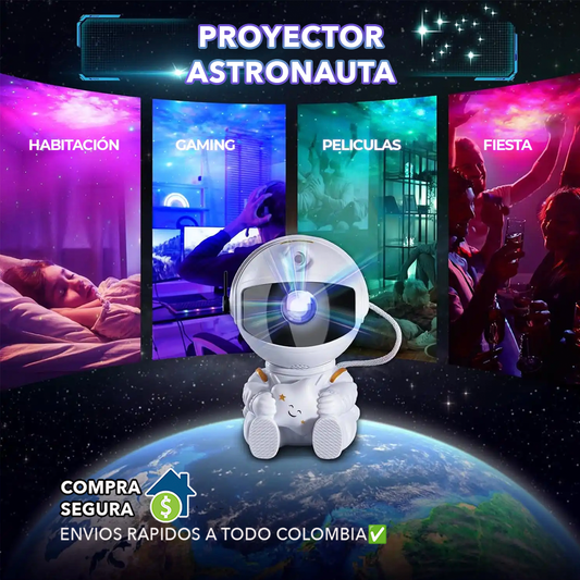 PROYECTOR ASTRONAUTA + ENVÍO GRATIS