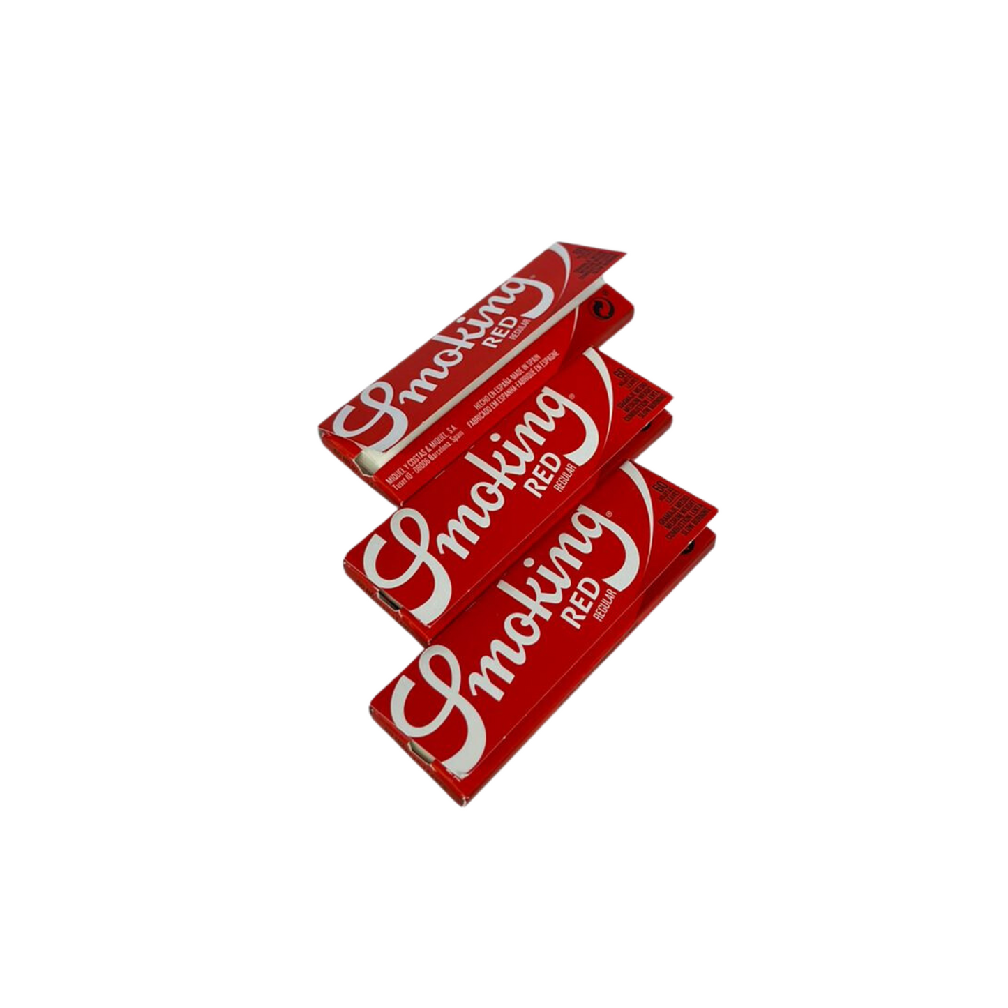PAPEL SMOKING #8 ROJO ORIGINAL