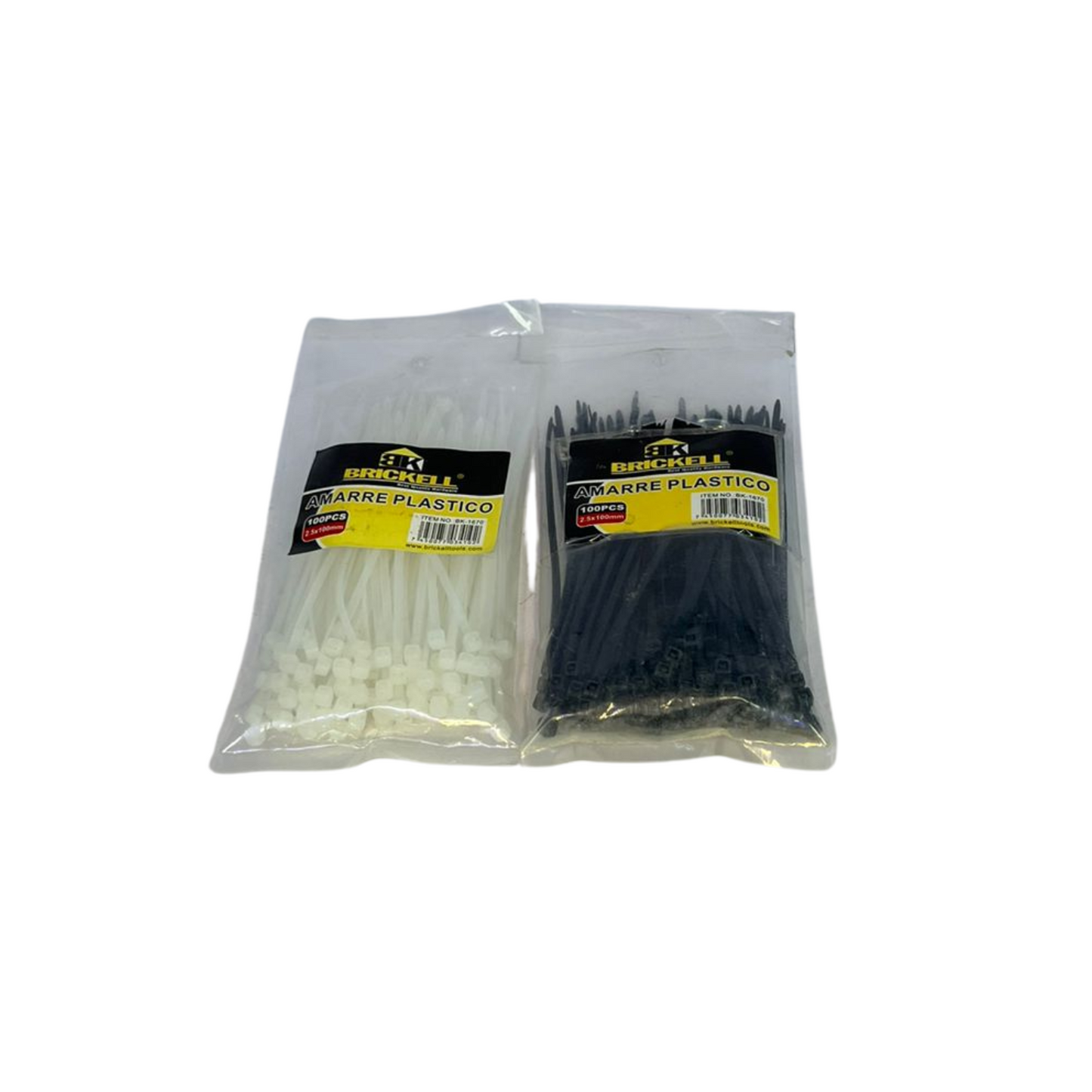 AMARRAS PLASTICAS 2.5X100MM