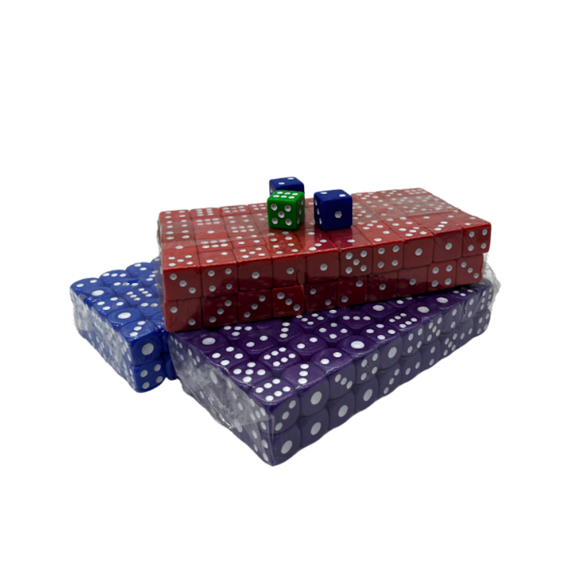 DADOS VERDE SET/100PCS