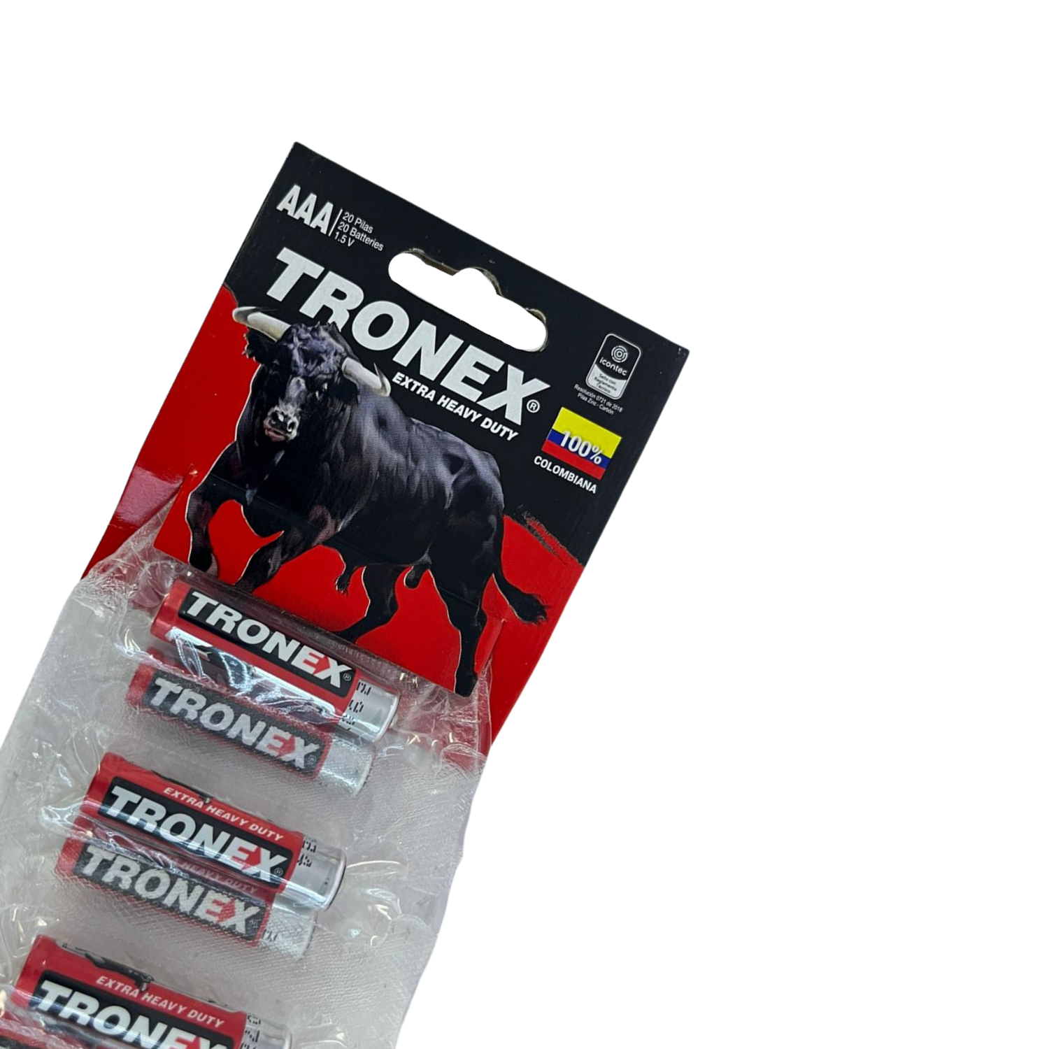 PILA TRONEX TIRA AAA *10