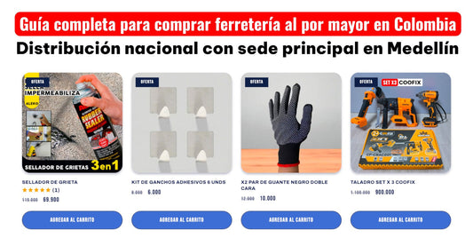 Guía completa para comprar ferretería al por mayor en Colombia 2026: Precios, proveedores y márgenes