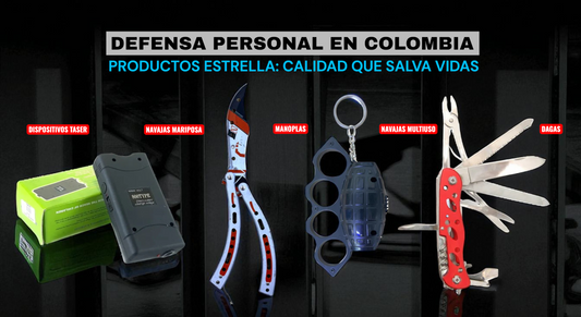 Los mejores productos de defensa personal en Colombia: Guía completa Aleko 2025