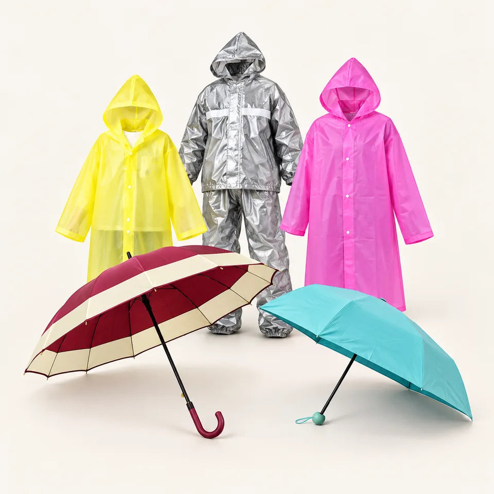 Colección Lluvia ☂️: productos Aleko sobre fondo claro