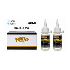 Silicona líquida Funto BS-40ML, botellas de 40 ml y caja por 24 unidades