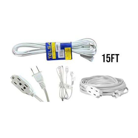 EXTENSION BLANCA 15FT TELSA