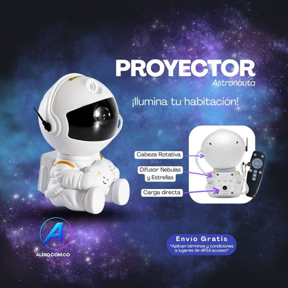 PROYECTOR ASTRONAUTA + ENVÍO GRATIS