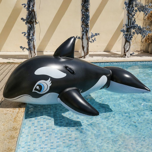 FLOTADOR FORMA ORCA NEGRA