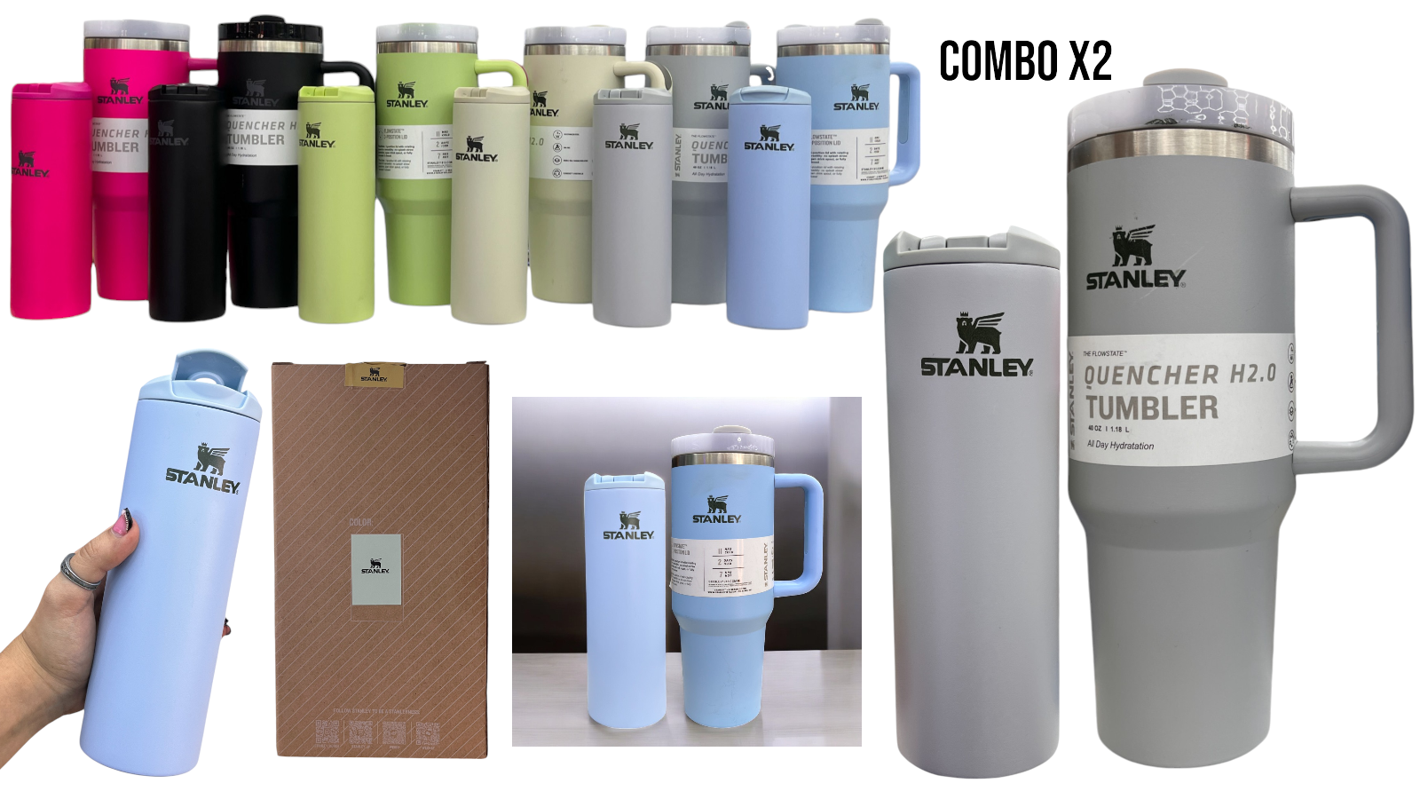 COMBO TERMO STANLY X2