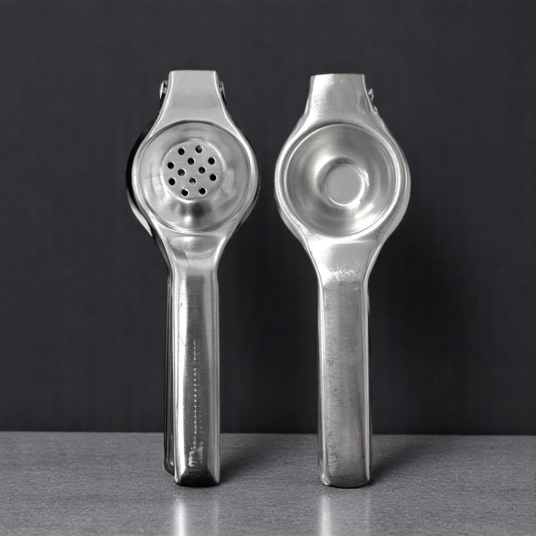EXPRIMIDOR DE LIMON EN ACERO INOX