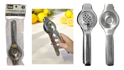 EXPRIMIDOR DE LIMON EN ACERO INOX