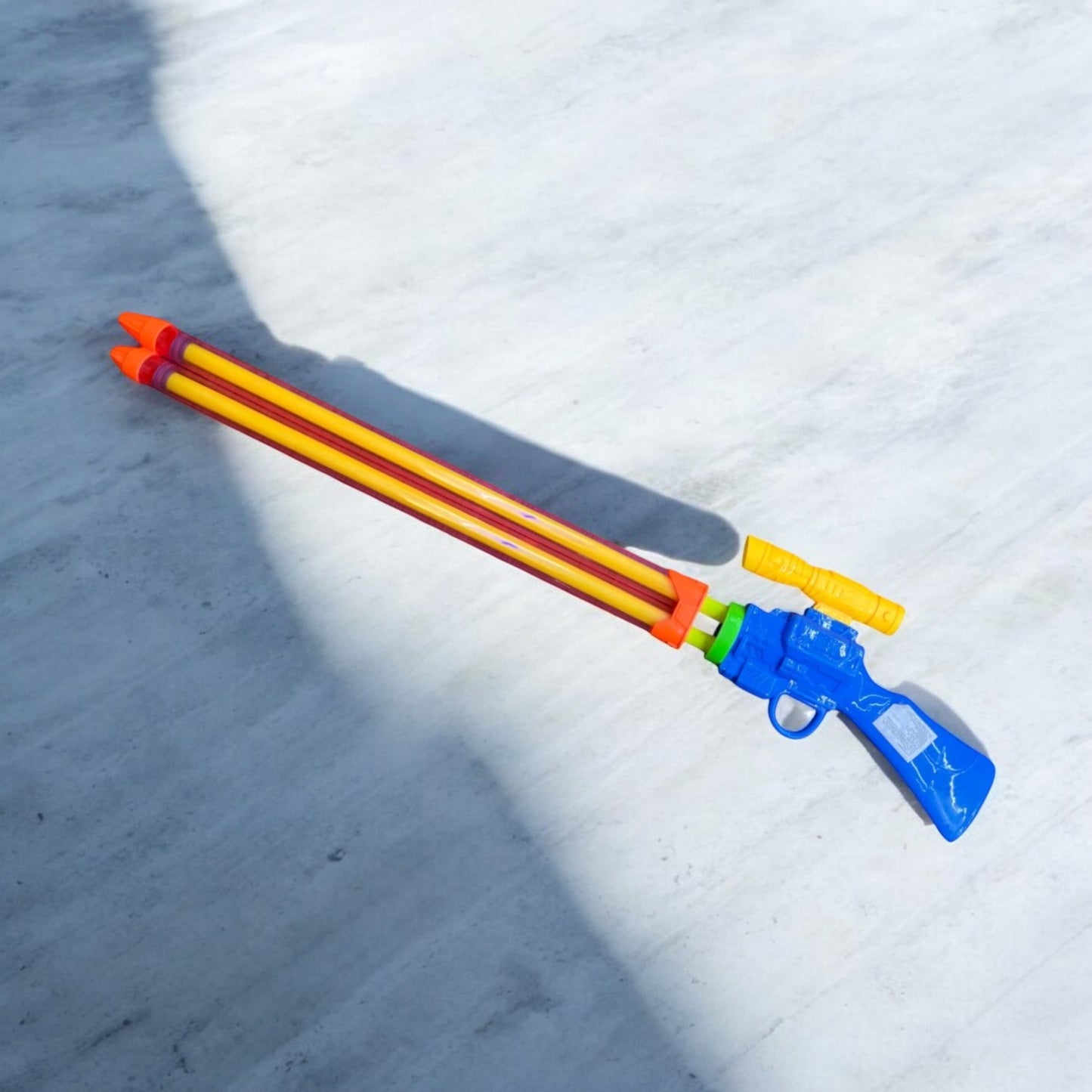 LANZADOR PISTOLA AGUA DOBLE CHORRO