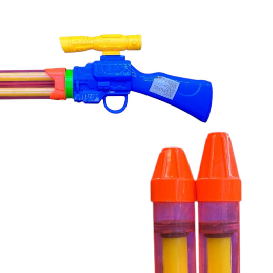 LANZADOR PISTOLA AGUA DOBLE CHORRO