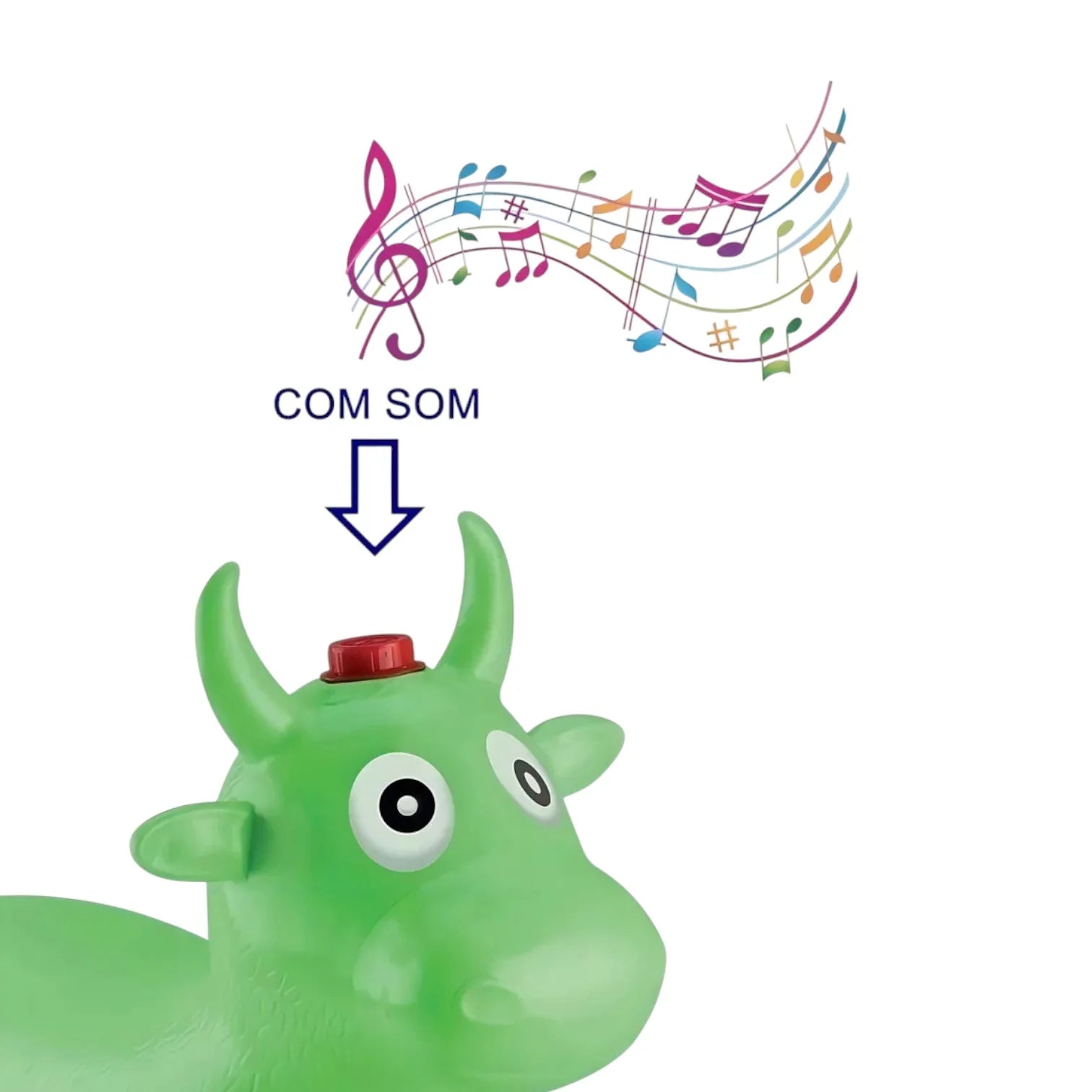 BURRO INFLABLE CON SONIDO