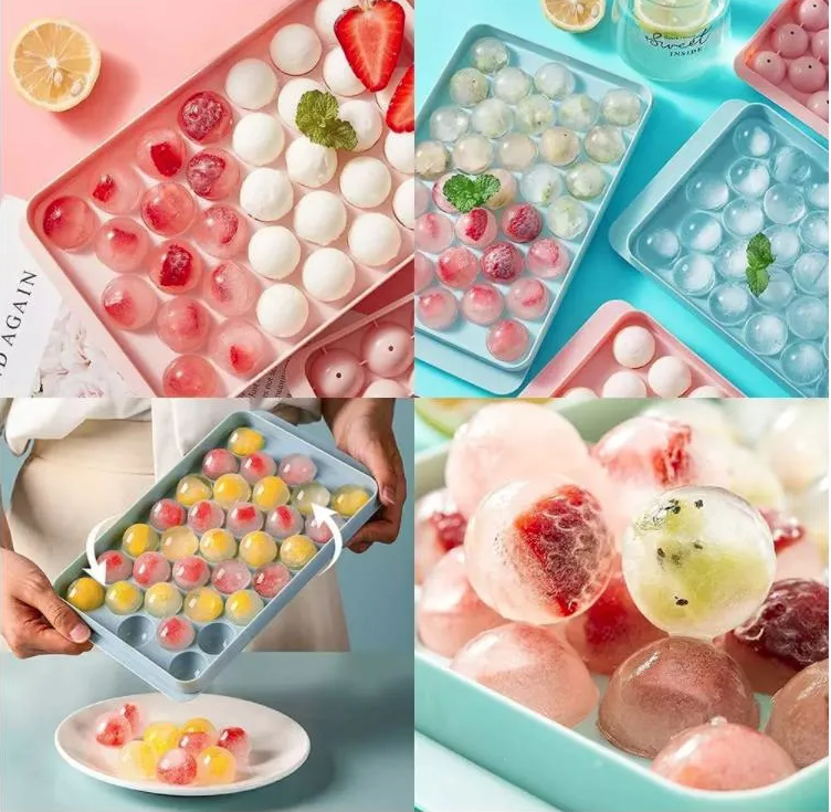 MOLDE PARA CUBITOS DE HIELO X2