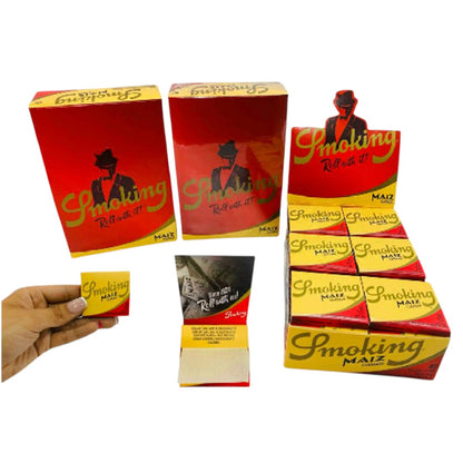PAPEL SMOKING DE MAIZ (50LIBROS)