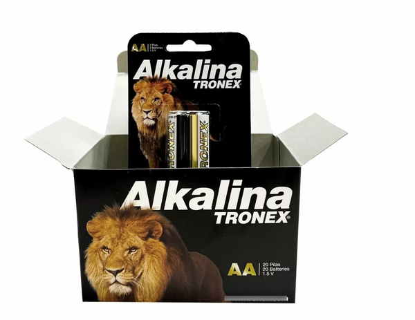 PILA TRONEX ALKALINA X2 AAA