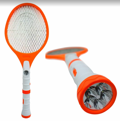 RAQUETA MATA MOSQUITOS RECARGABLE