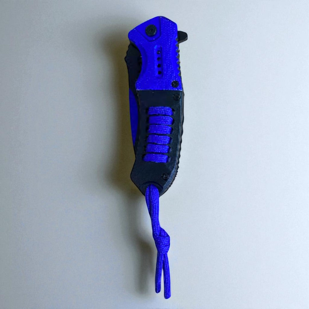 NAVAJA MANUAL HOJA AZUL