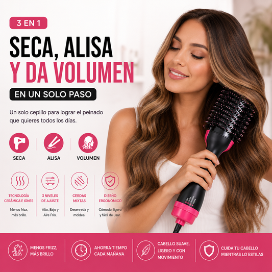 CEPILLO SECADOR ELÉCTRICO 110V