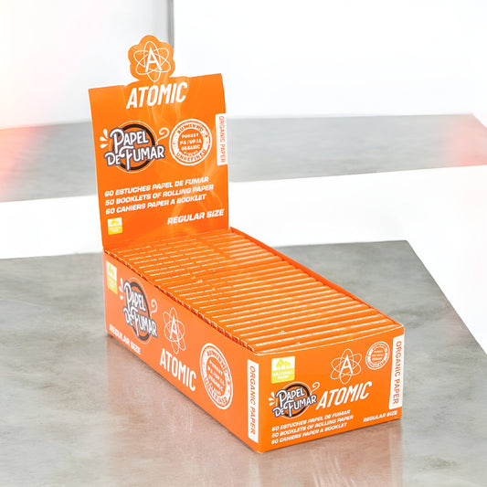 Papel Atomic Naranja (60h*50l)
