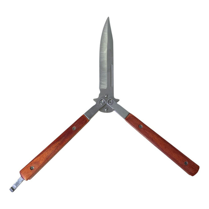 Navaja Mariposa Madera