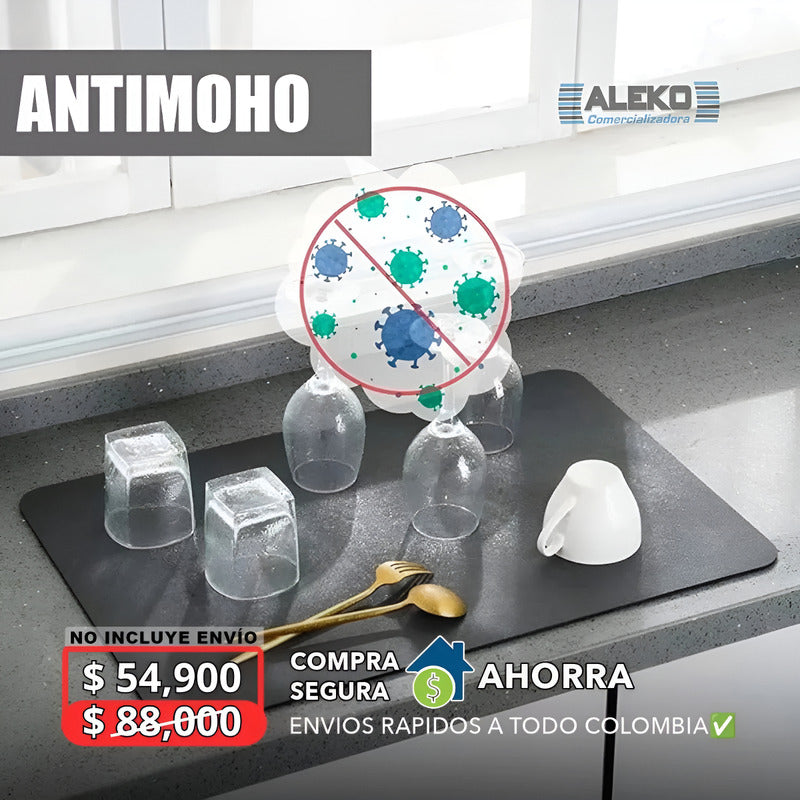 Tapete Escurridor Para Cocina