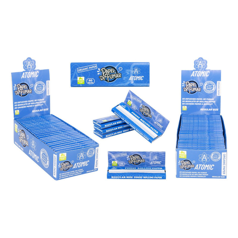 Papel Atomic Azul (60h*50l)