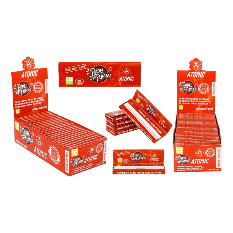 Papel Atomic Rojo (60h*50l)