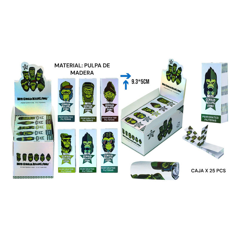 Papel Filtro Gorila Stars (25h*50l)