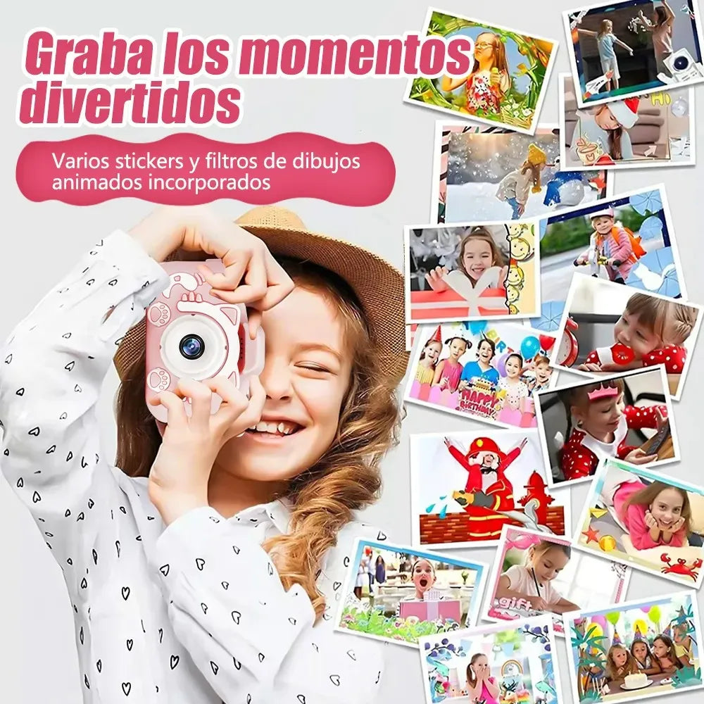 CAMARA PARA NIÑOS CON PROTECTOR