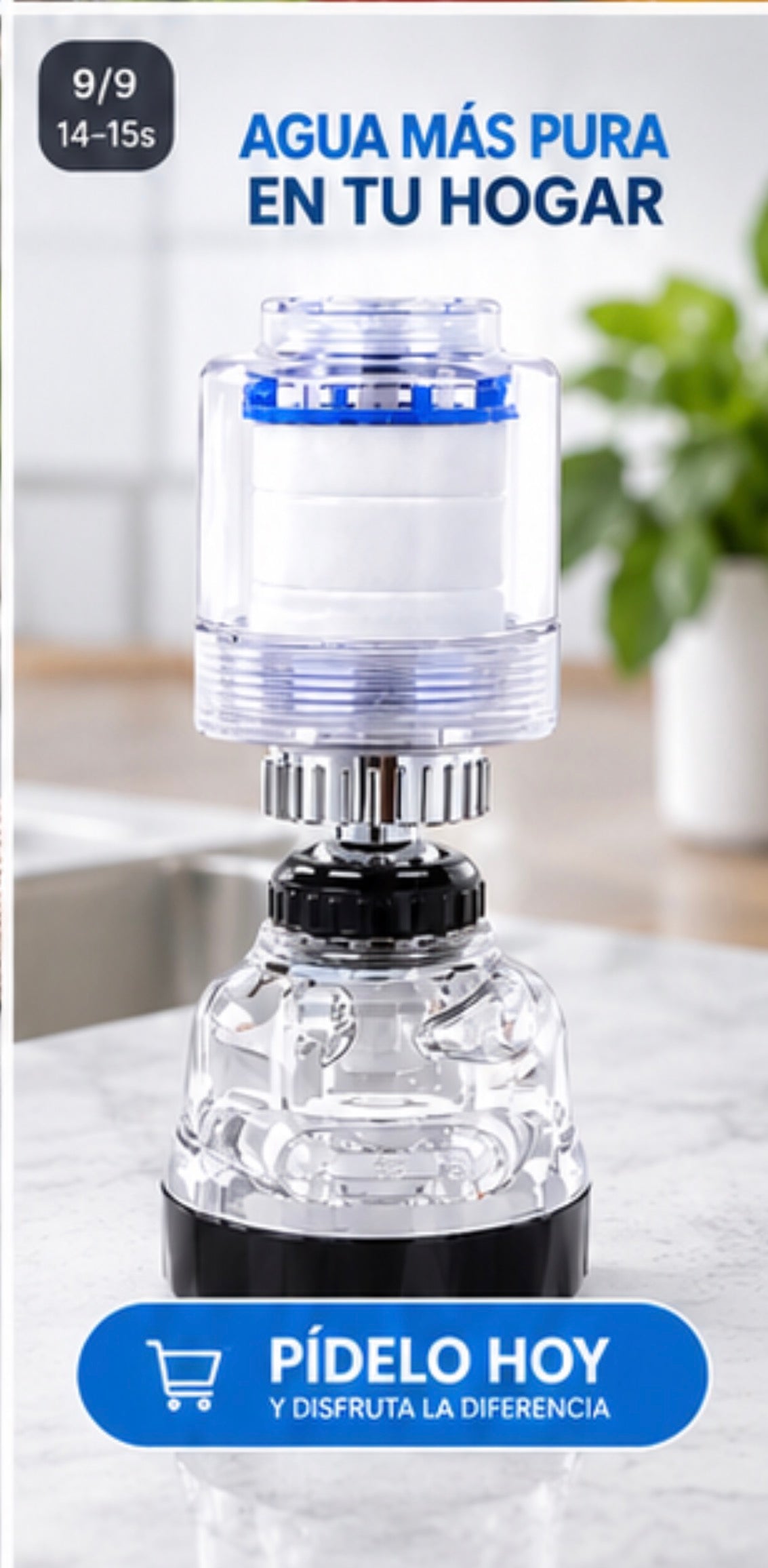 Grifo Purificador De Agua 360Â° Combo por 2 unidades   ENVÍO GRATIS