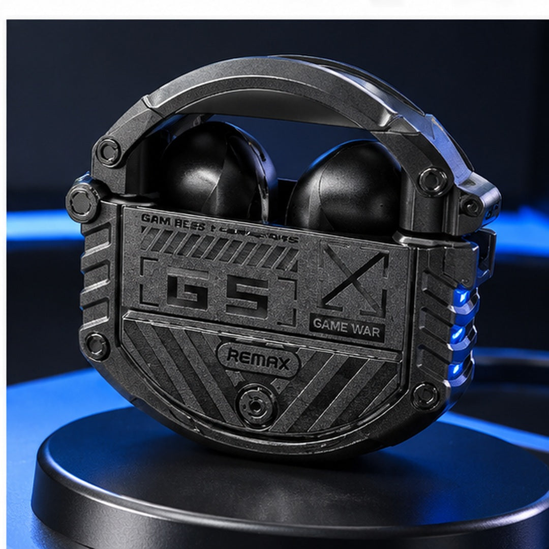 Estuche negro industrial REMAX Game Buds G5