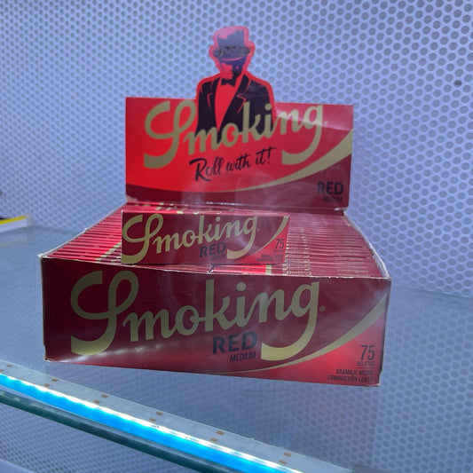 PAPEL SMOKING ROJO #9 ORIGINAL