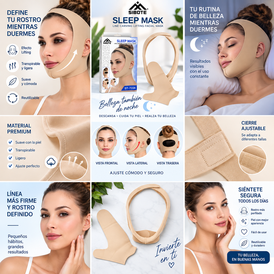 SOPORTE PAPADA FACIAL PARA MUJER