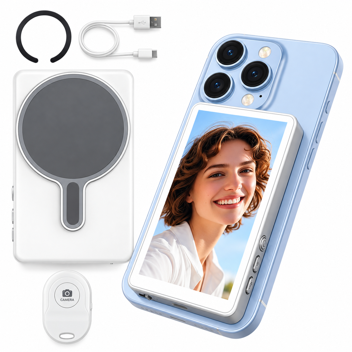 PANTALLA MAGNÉTICA INALÁMBRICA SELFIE + ENVÍO GRATIS