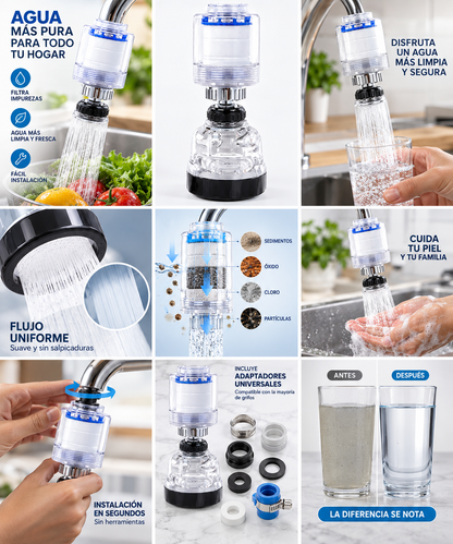 Grifo Purificador De Agua 360Â° Combo por 2 unidades   ENVÍO GRATIS